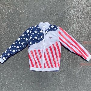 2000’s American Flag Reebok windbreaker